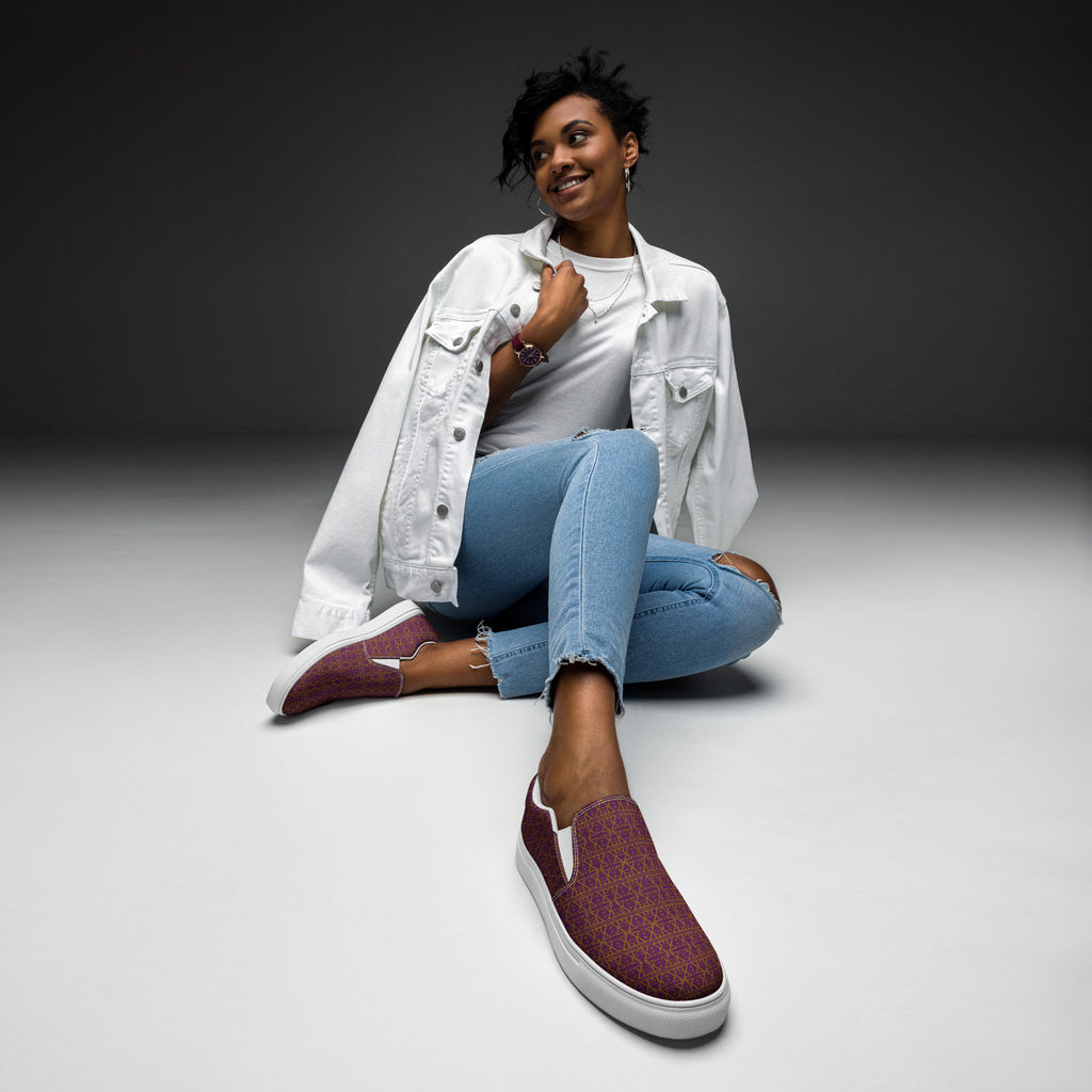 Purple Women’s Slip on shoes