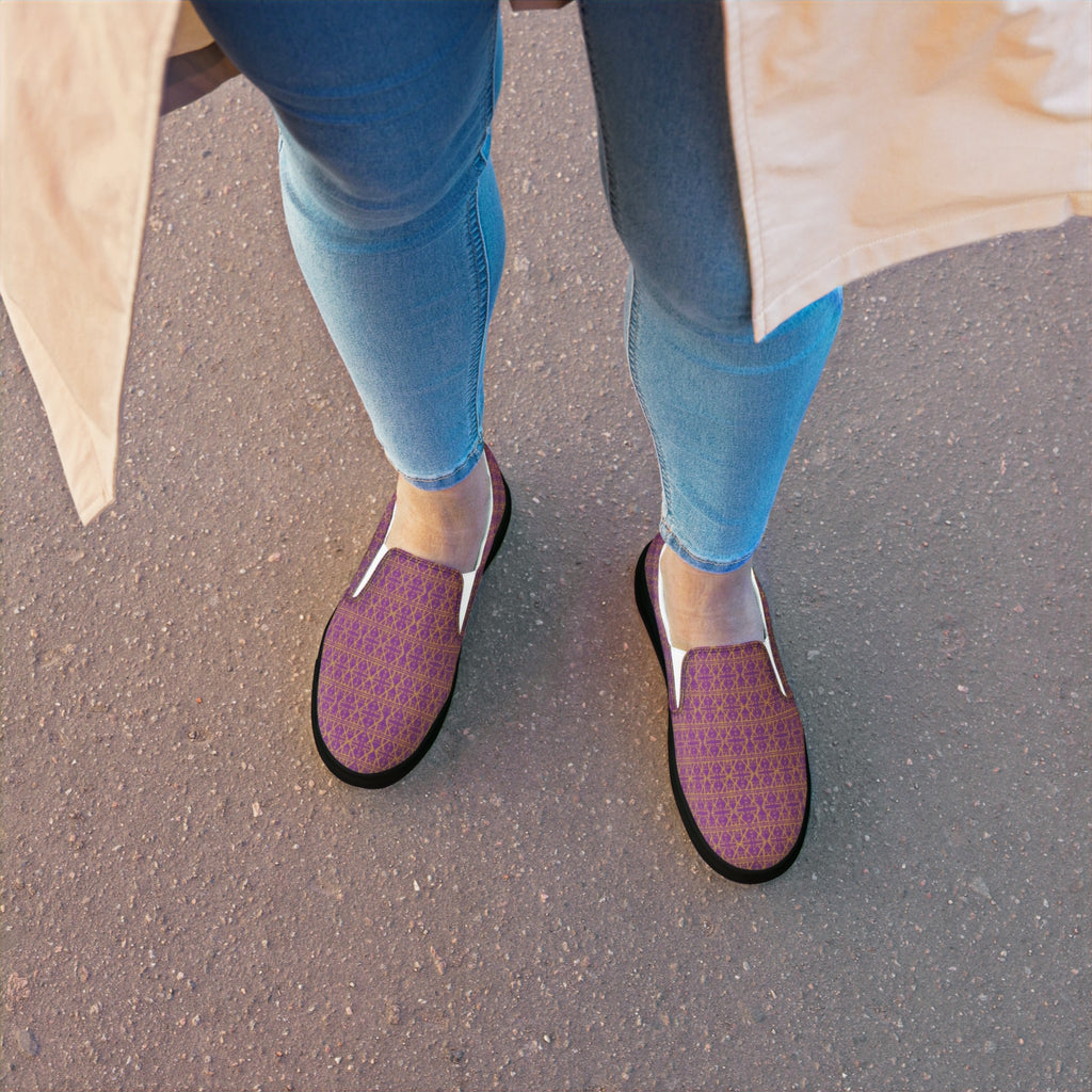 Purple Women’s Slip on shoes