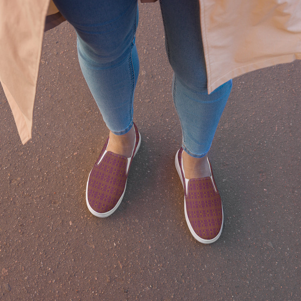 Purple Women’s Slip on shoes