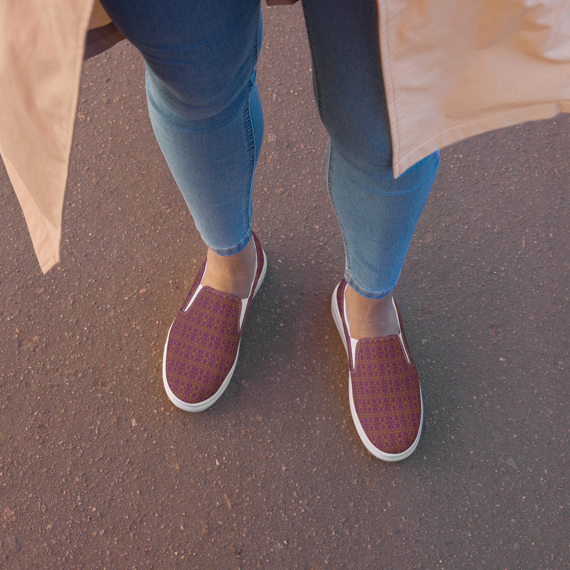 Purple Women’s Slip on shoes