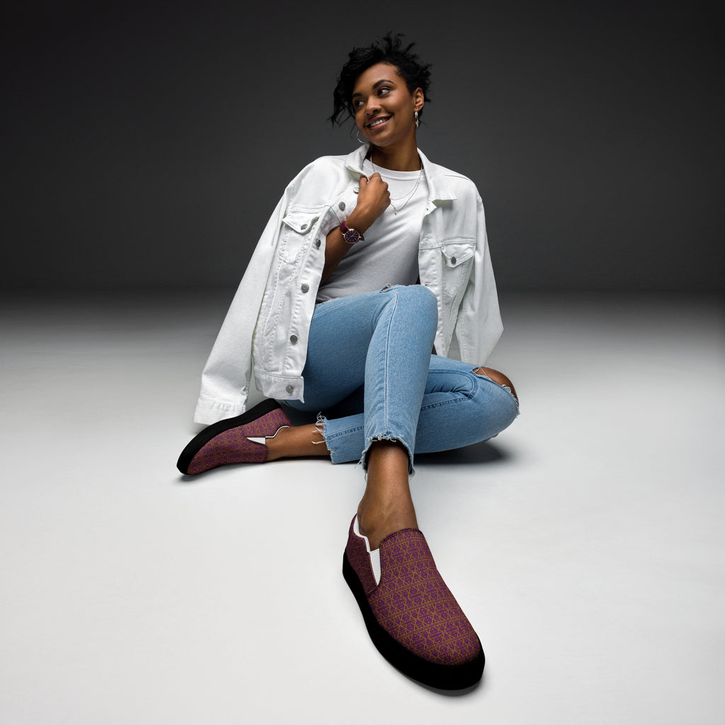 Purple Women’s Slip on shoes